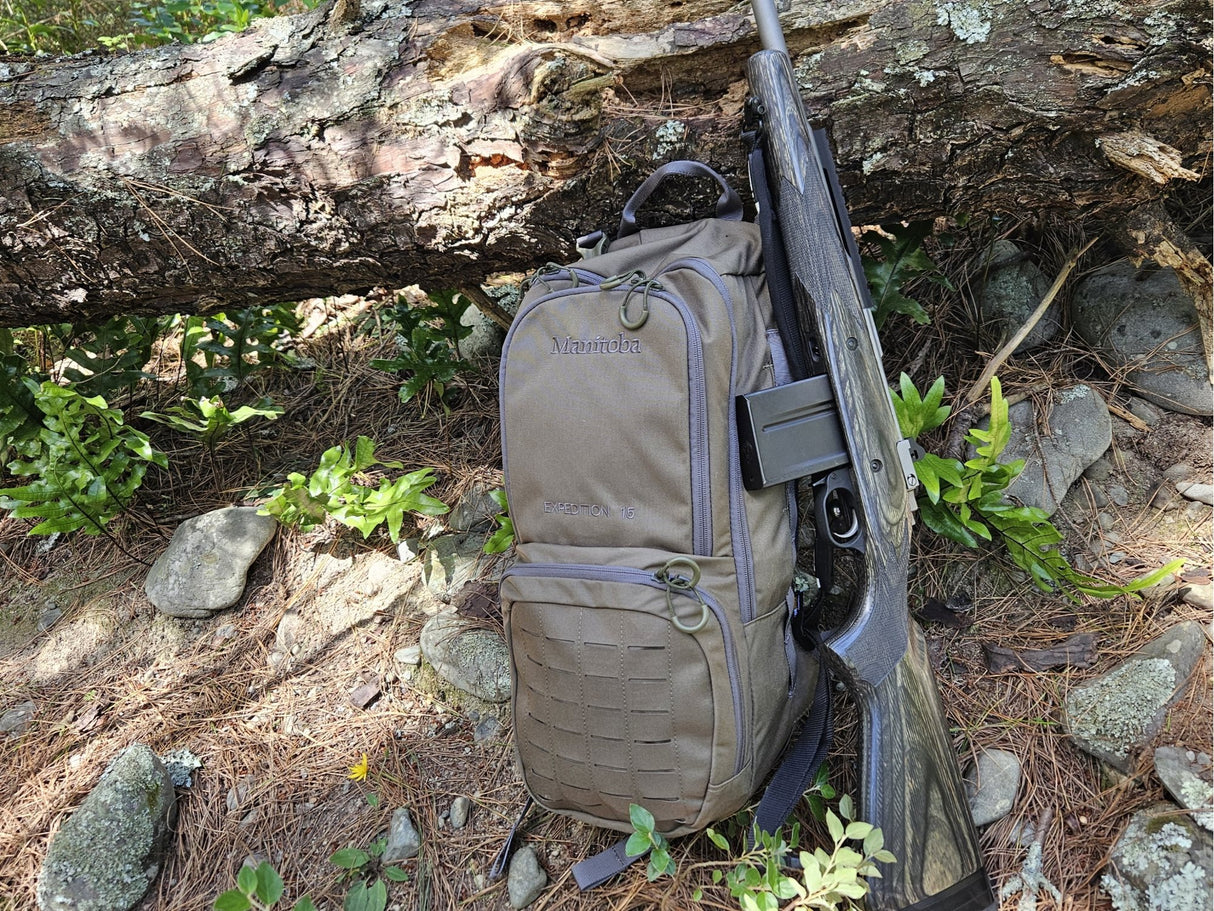 Manitoba Expedition Olive 15L Plus Pack