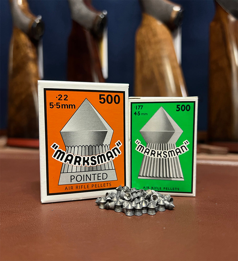 Marksman .177 Pointed Air Rifle Pellets - 500 Pack (Box)