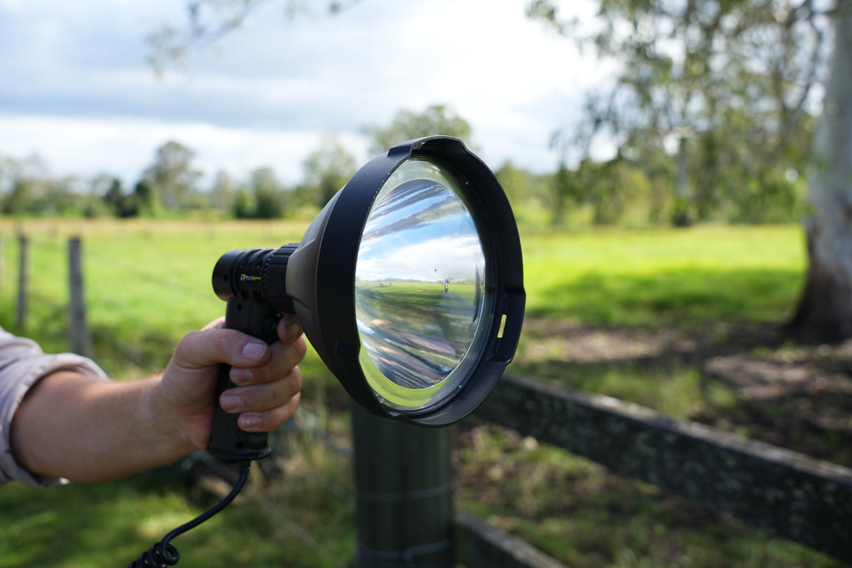 Pro-Tactical Hand Held Spotlight 170mm 45w LED Cig Plug