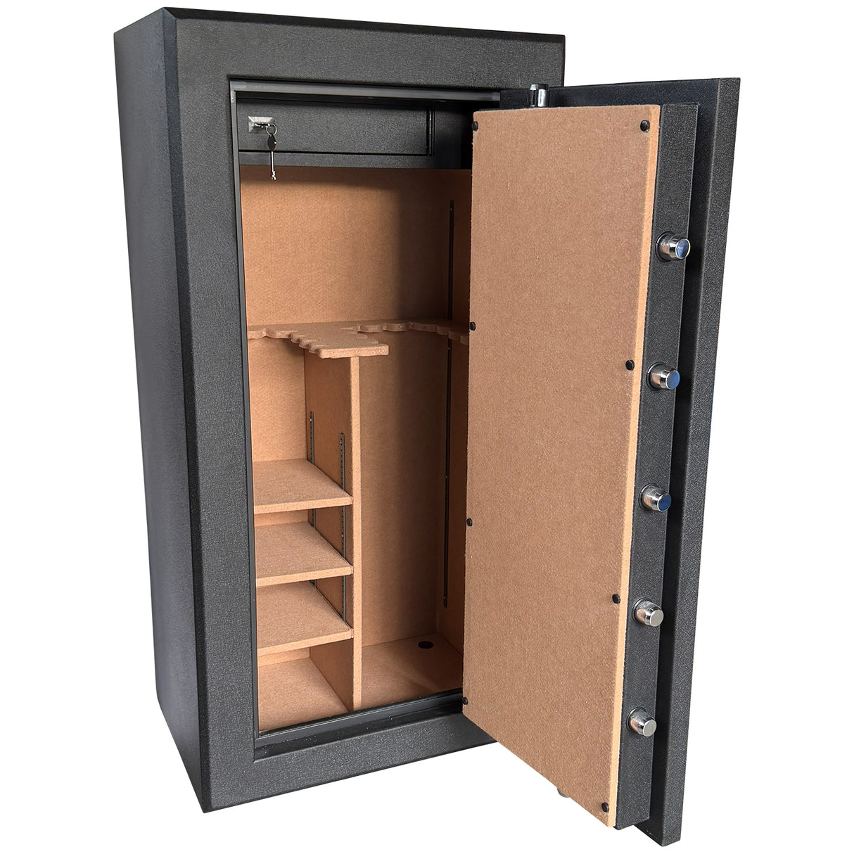 Pro-Tactical Executive EX20 - 20 Gun Fire Resistant Safe Digital Fingerprint & Combo Lock