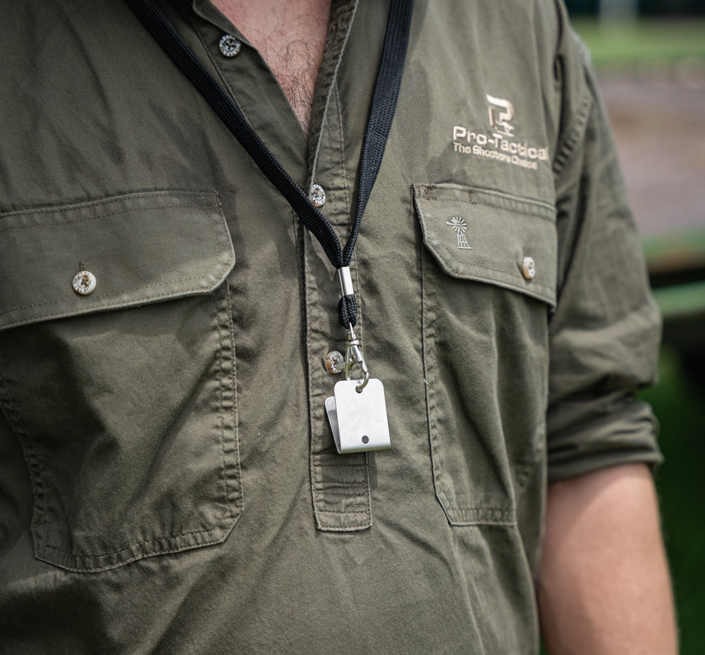 Pro-Tactical Fox Whistle with Lanyard