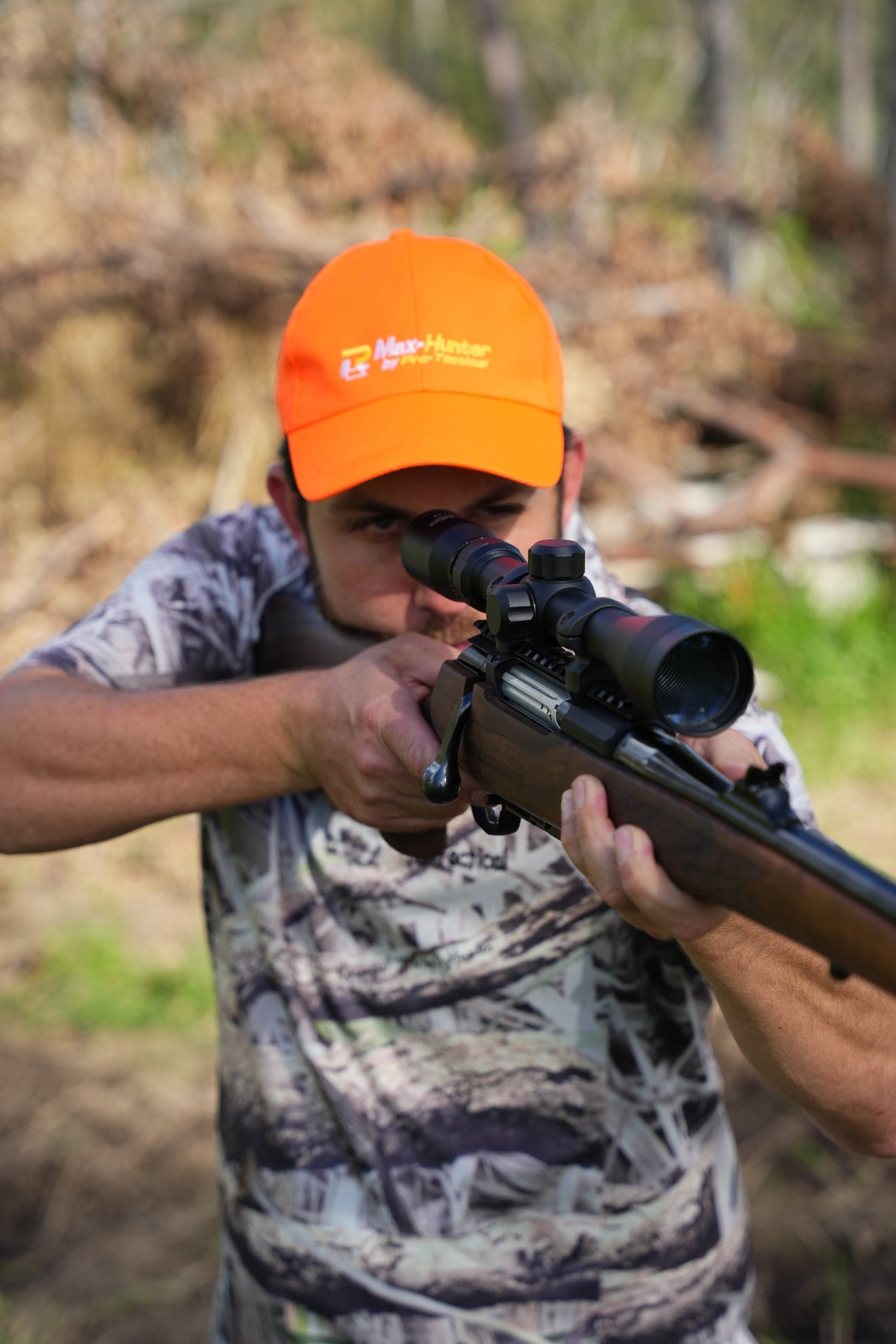 Pro-Tactical Blaze Orange Air Mesh Cap