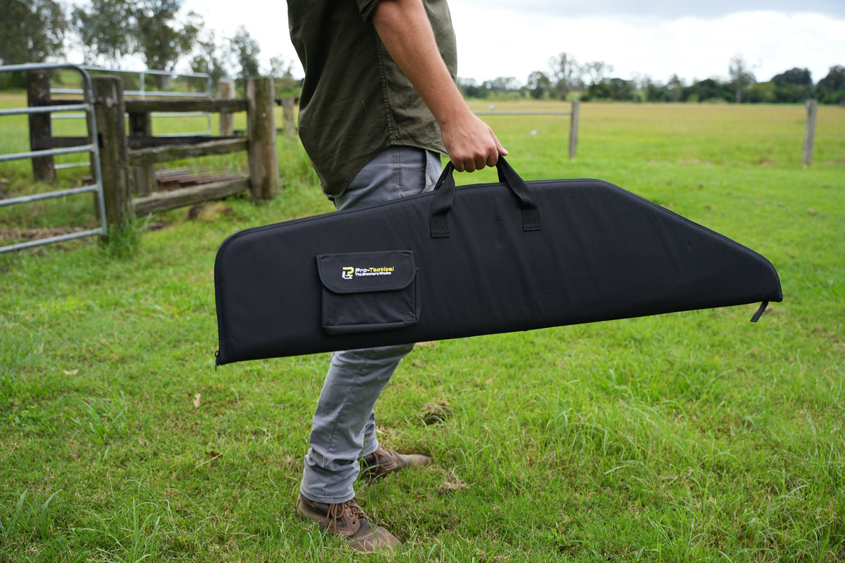 Pro-Tactical Gun Bag Black Nylon 123x29x4cm