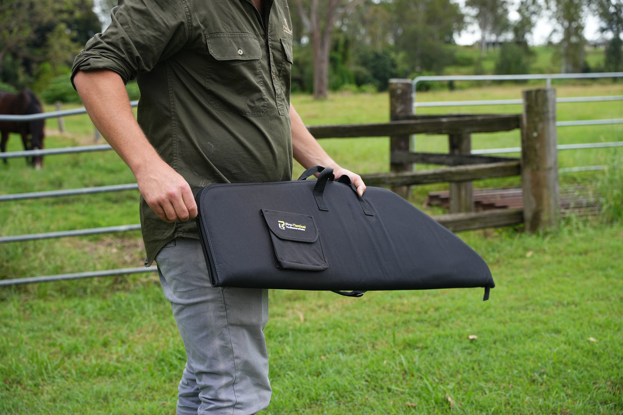 Pro-Tactical Gun Bag Black Nylon 123x29x4cm