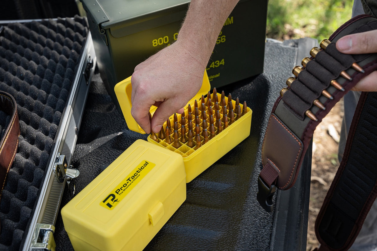 Pro-Tactical Ammo Box Medium Rifle 50rnd - 308, 243, 22-250