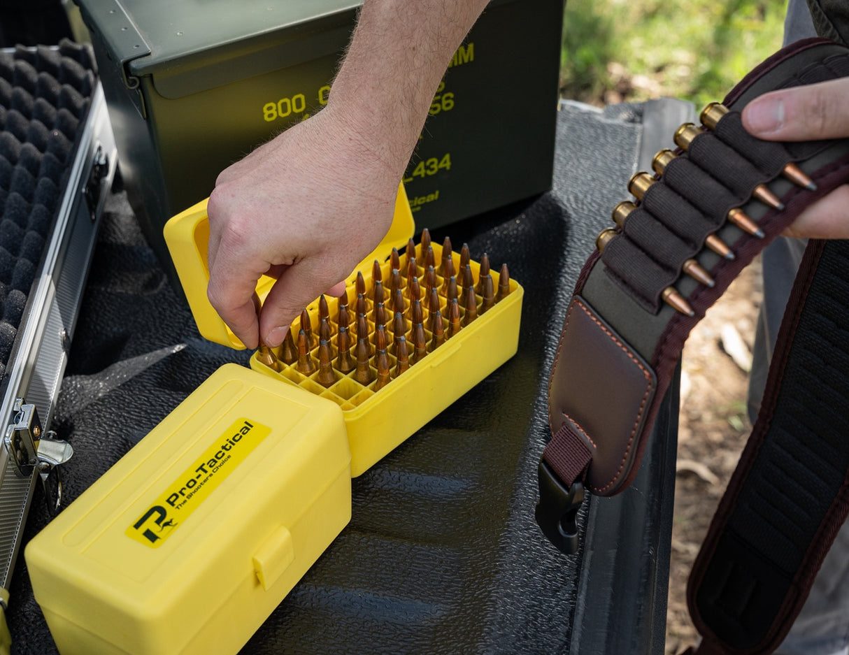 Pro-Tactical Ammo Box Large Rifle 50rnd - 30-06, .270, 25-06