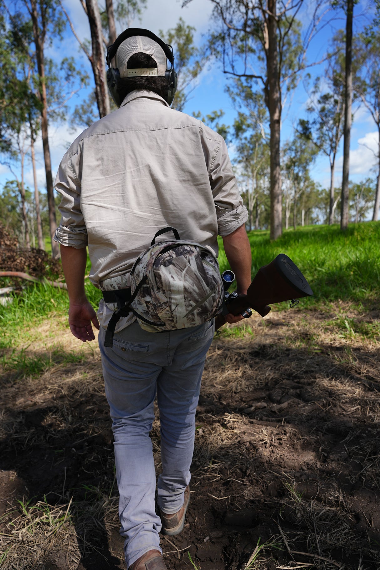 Pro-Tactical Scout 2 Pocket Bum Bag Koorangie Camo Fleece