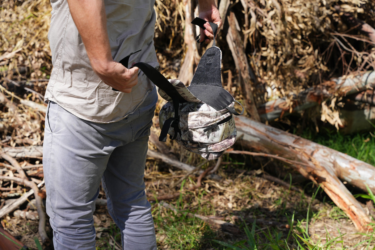 Pro-Tactical Scout 2 Pocket Bum Bag Koorangie Camo Fleece