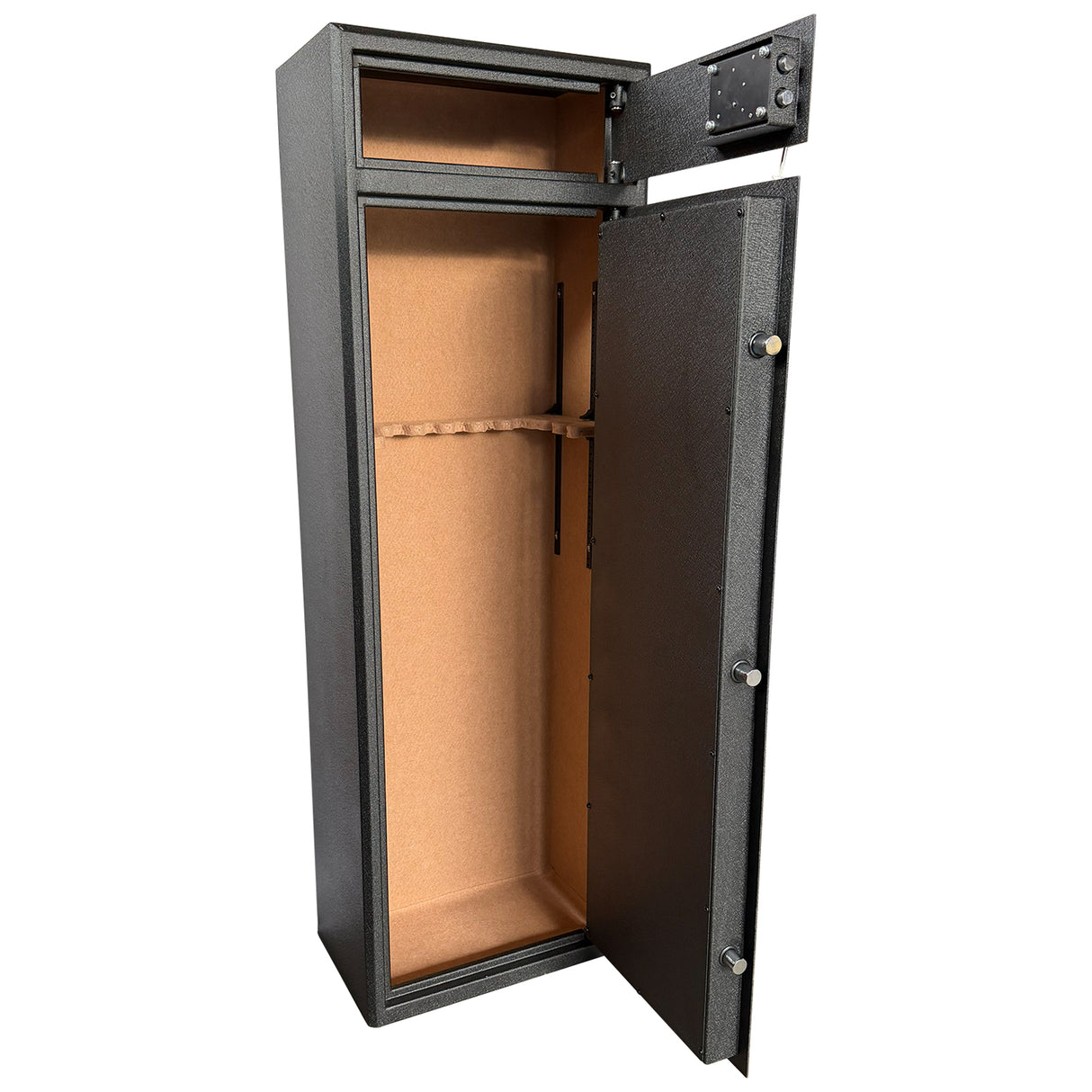 Pro-Tactical SD10 Gun Safe - 10 Gun Digital Fingerprint & Combo Lock