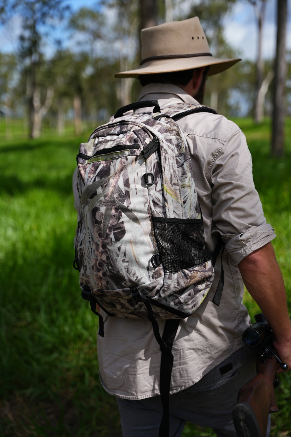 Pro-Tactical Stalker Backpack w/ Back Support Koorangie Camo Fleece