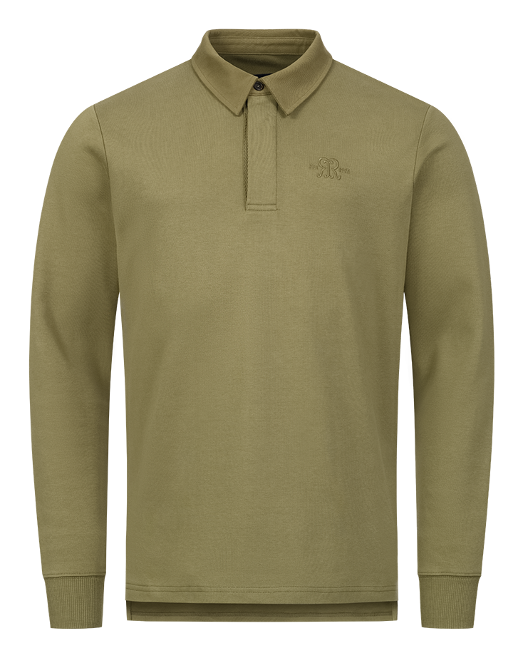 Rigby Dagga Boy Scrum Cap Rugby Shirt - Olive - Large