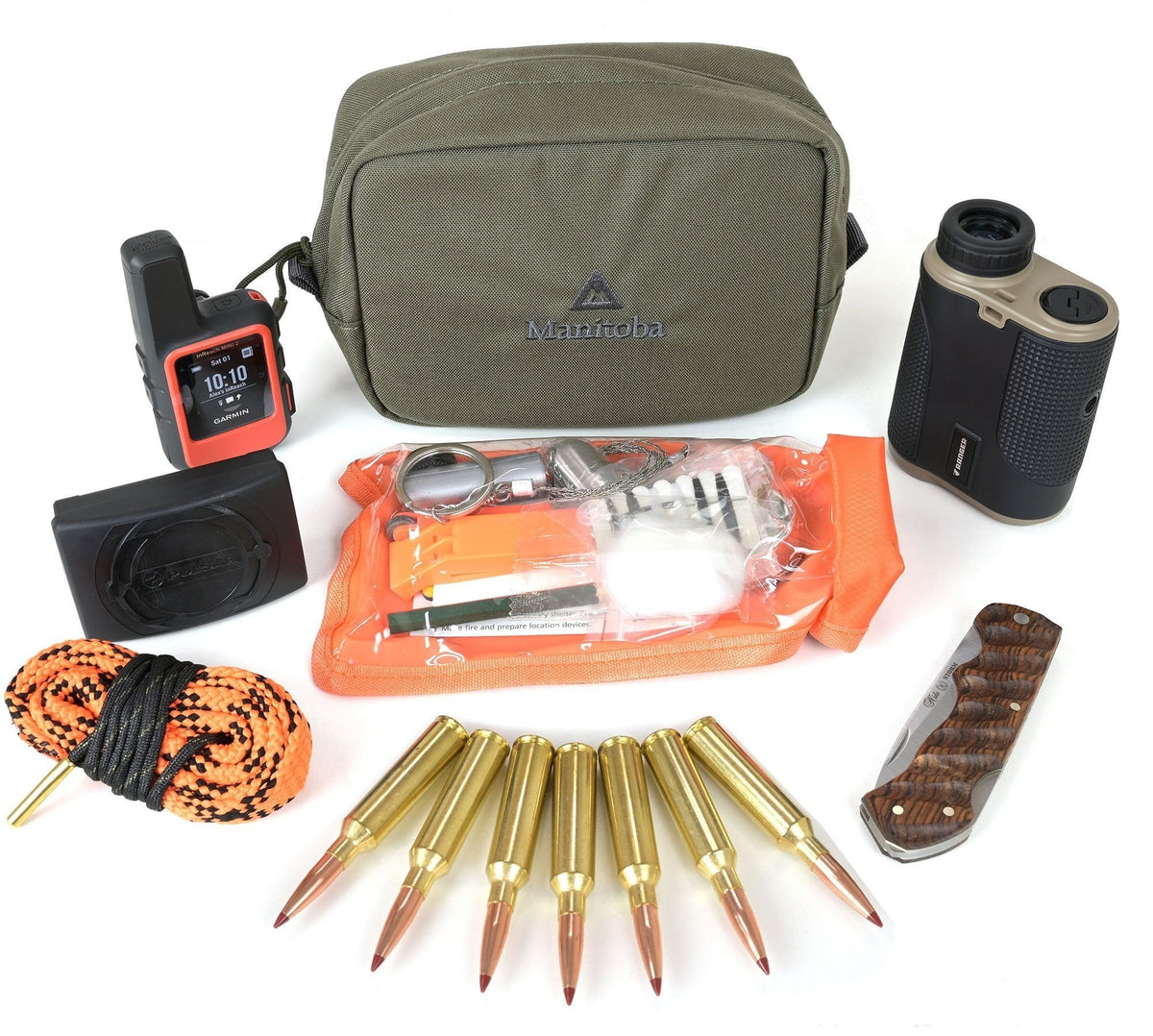 Manitoba Expedition Molle Gear Pouch Olive - Medium