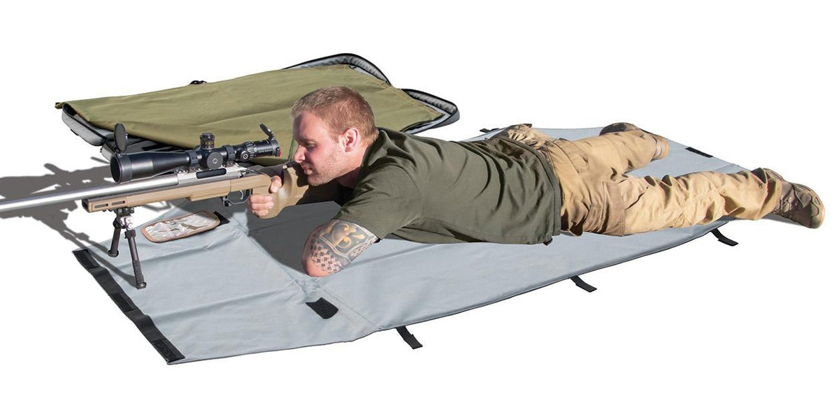 Manitoba 3-in-1 Ultimate Gun Range Kit with Shooting Mat, Gun Bag and Rain Cover