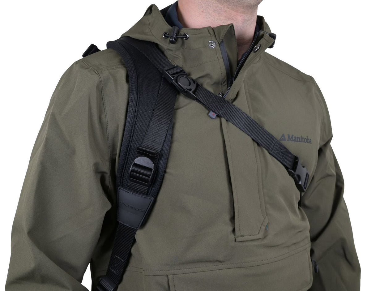 Manitoba Hands-Free Quick-Detach Rifle Sling Black