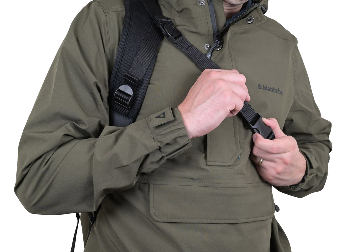 Manitoba Hands-Free Quick-Detach Rifle Sling Black