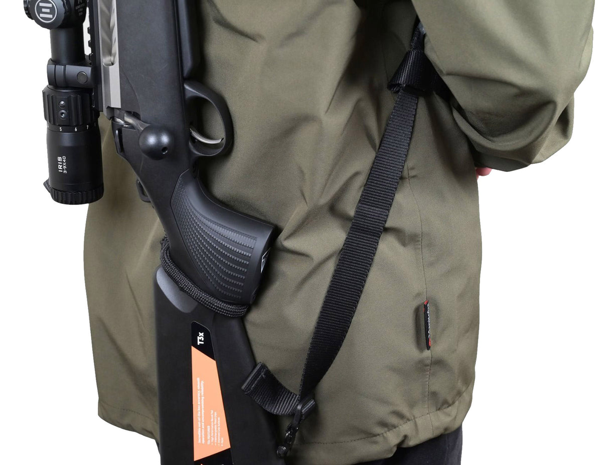 Manitoba Hands-Free Quick-Detach Rifle Sling Black
