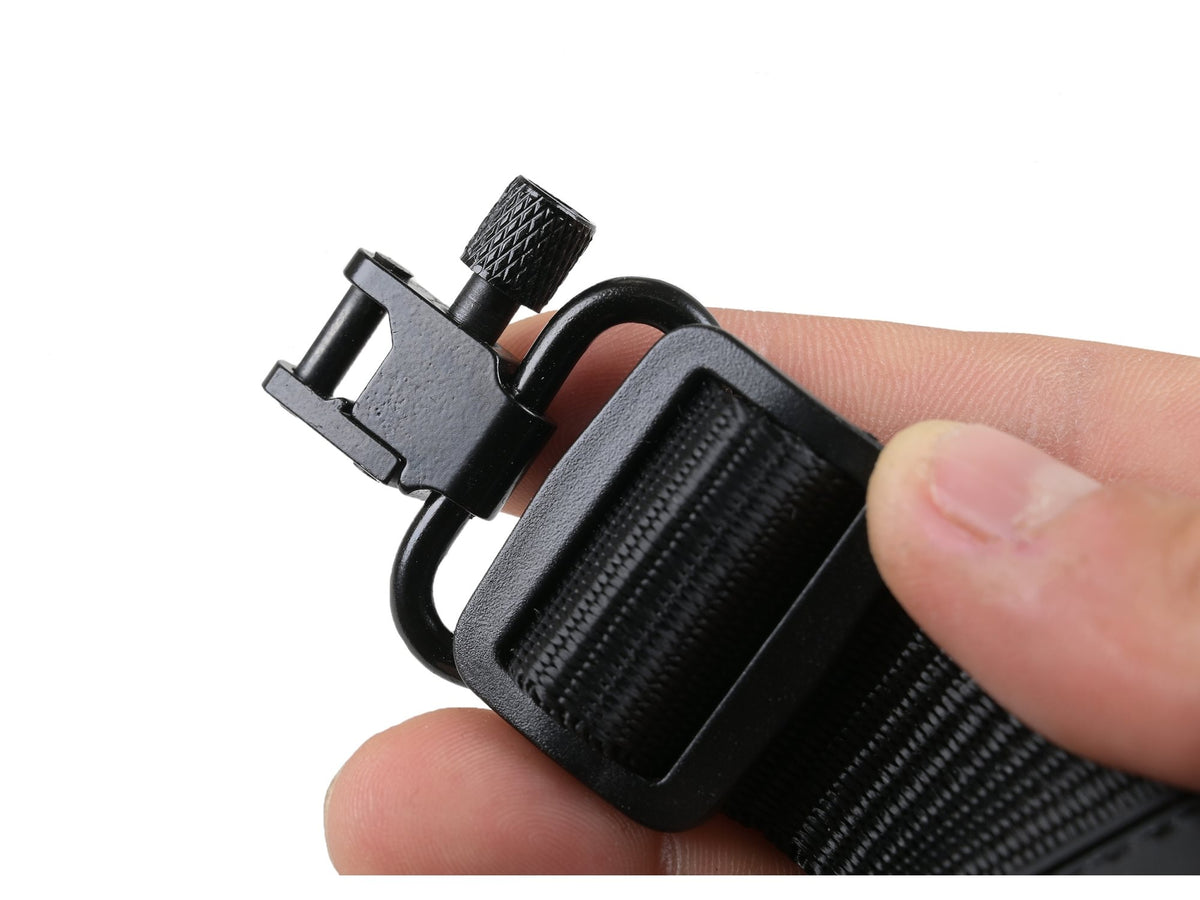 Manitoba Hands-Free Quick-Detach Rifle Sling Black