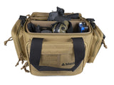 Manitoba Range Bag with 2 Pistol Sleeves Tan