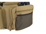 Manitoba Range Bag with 2 Pistol Sleeves Tan