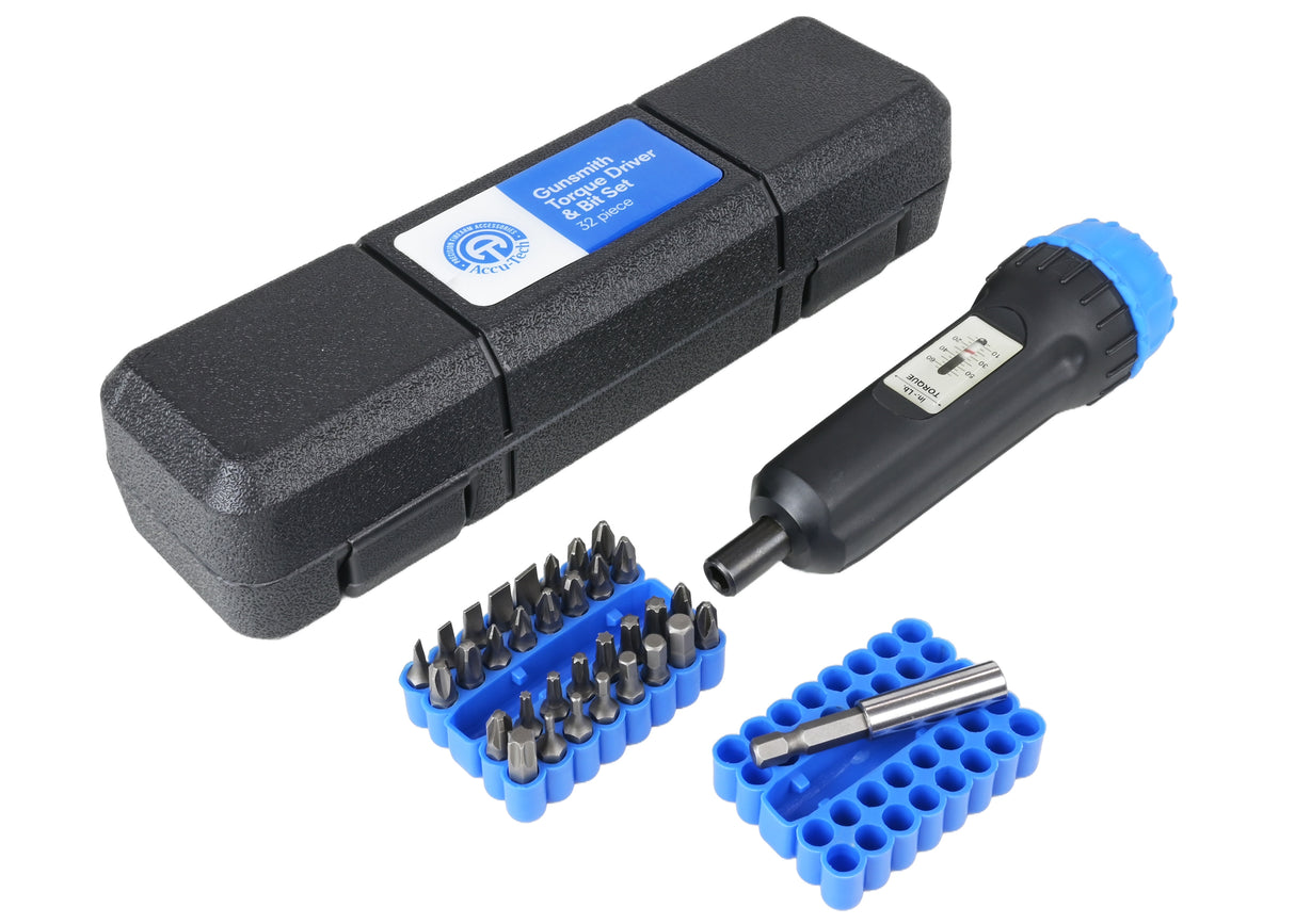 Accutech Torque Wrench 32pce Bit Set