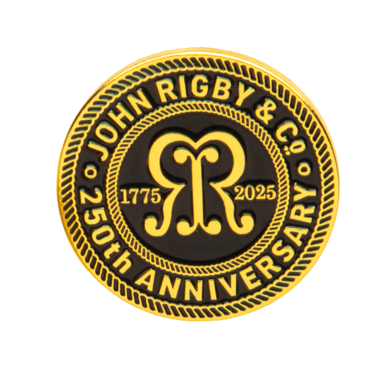 Rigby 250th Anniversary Logo Lapel Pin (Tie Pin)