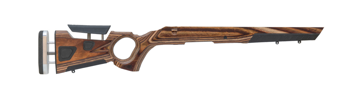 Boyds Gunstock - Rem 700 LA (One Piece Floorplate) - At One Thumbhole (Nutmeg Laminate)