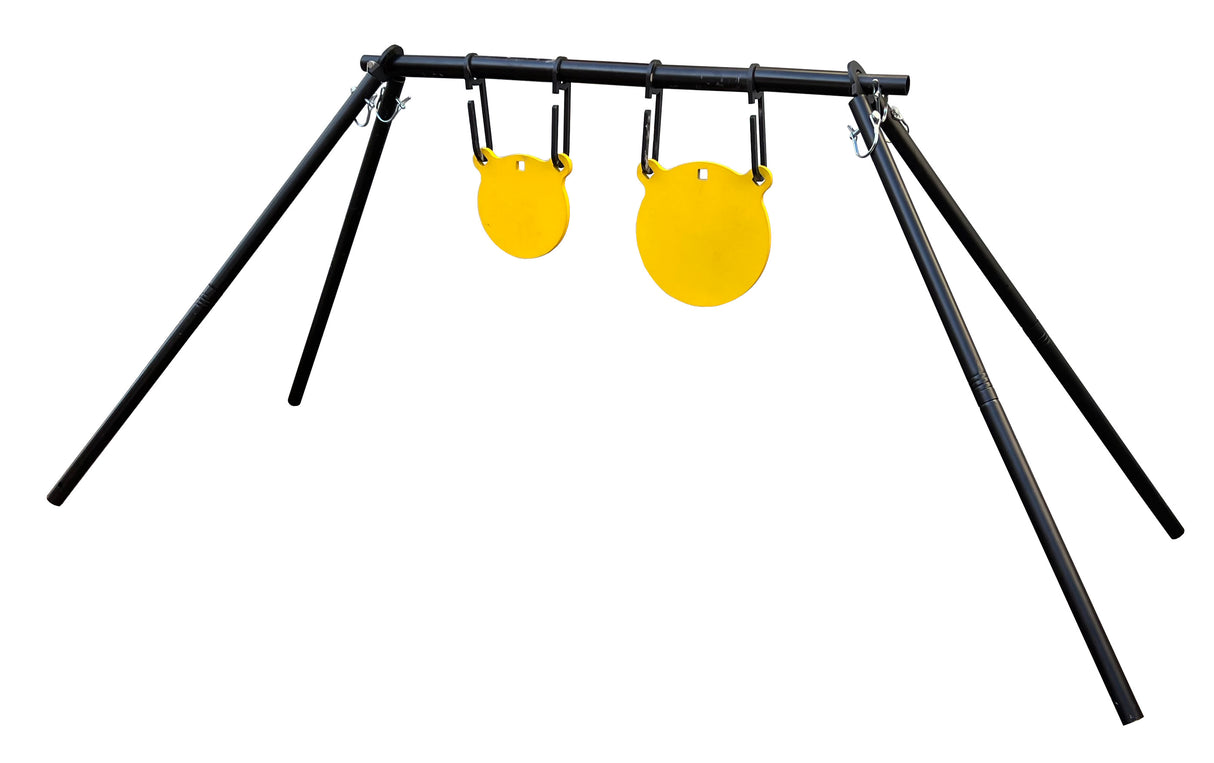 Pro-Tactical GT-S AR500 Gong Target Stand inc. 6" and 8" Gongs