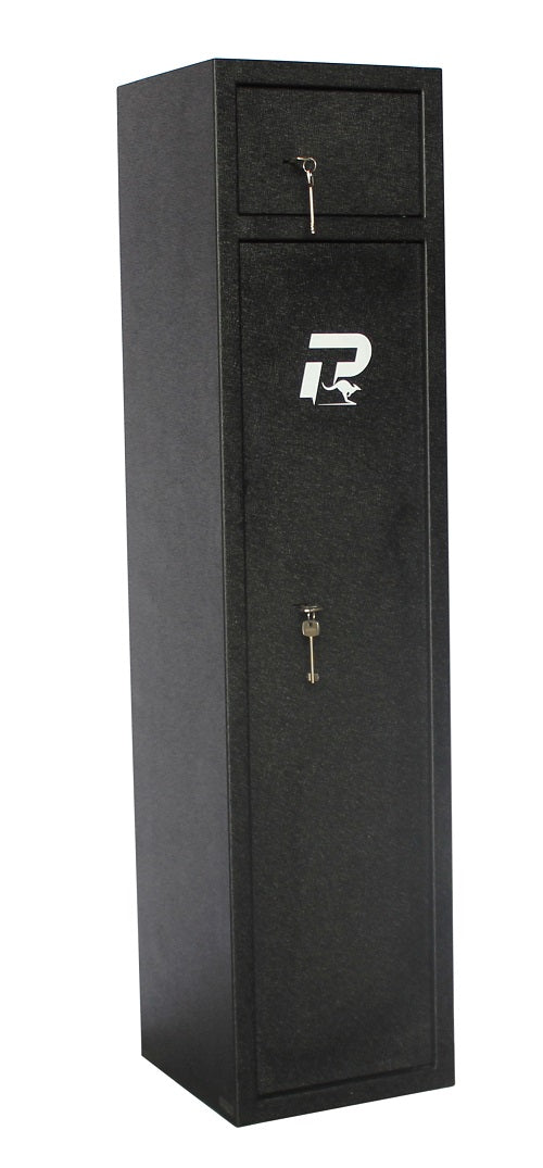Pro-Tactical Hunter Series H7 - 7 Gun Safe Key Lock with Top Locker
