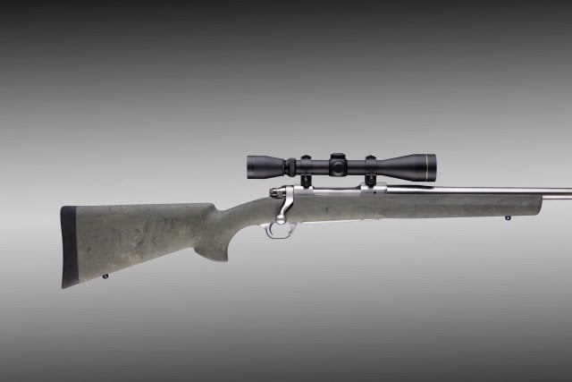 Hogue Ruger 77 MKII Short Action Standard Barrel Full Bed Block Stock Ghillie Green