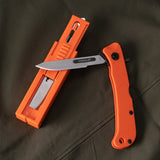 Hogue Expel Scalpel Blade Dispenser Loaded with 5 #60 Style Blades - Orange