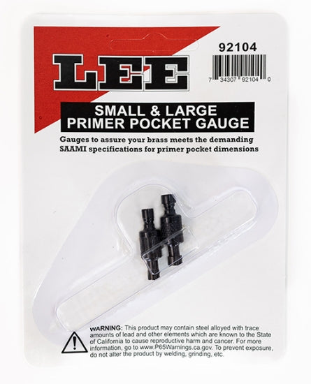 Lee Primer Pocket Gauge Set - Large and Small