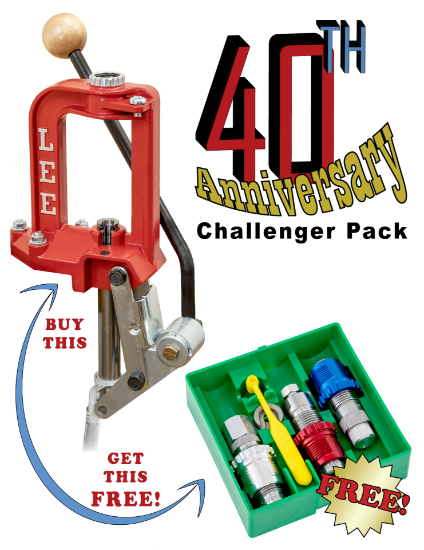 Lee Breech Lock Challenger 40th Anniversary Pack 9mm