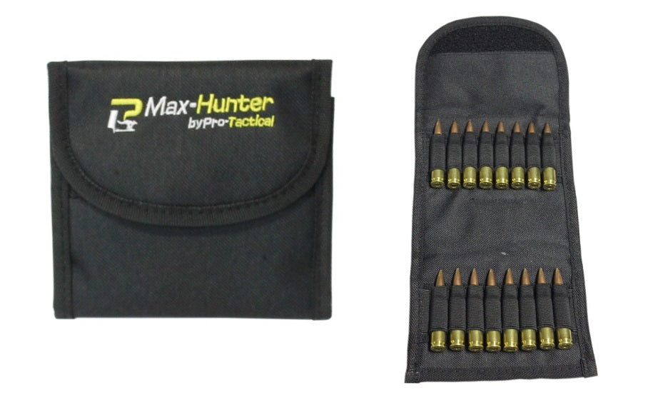 Pro-Tactical Ammo Pouch Folding Rifle Black 14 Round