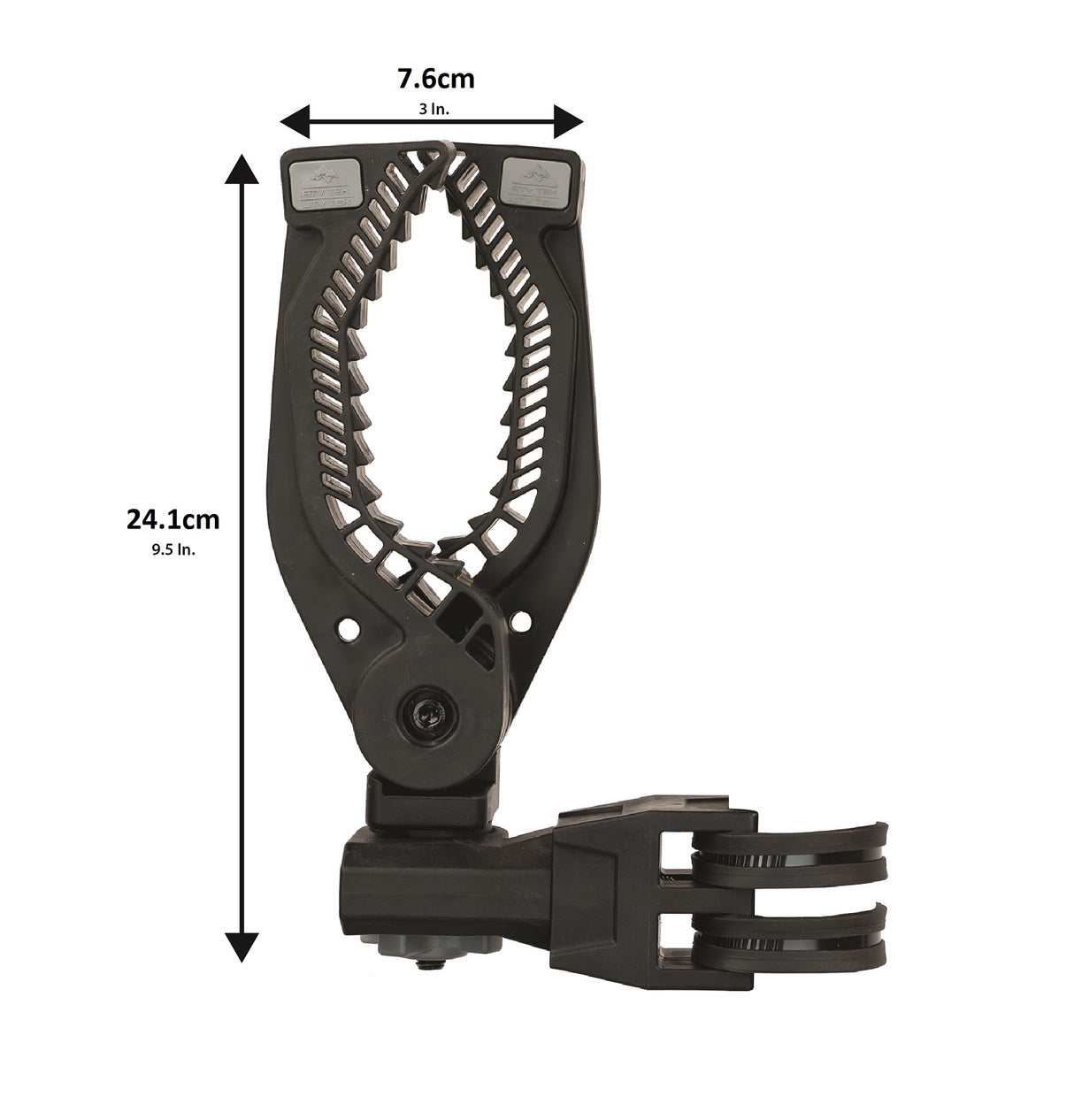 ATV-Tek Elite Series UTV Cam Lock Snubberless Rack - Single