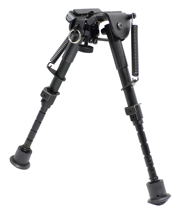 Pro-Tactical 6-9 inch Bipod - Spring Release Notched Legs