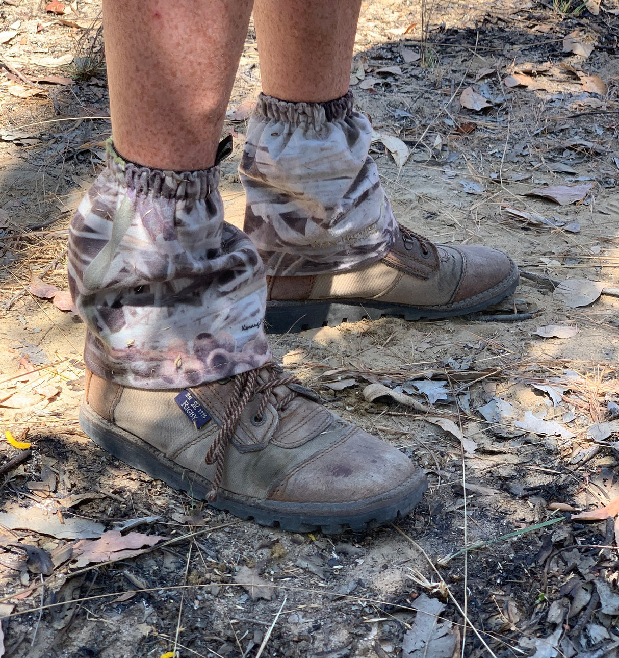 Pro-Tactical Gaiters Short Camo Fleece