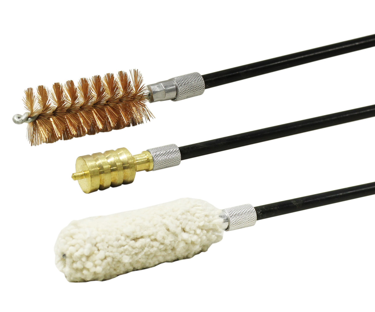 Pro-Tactical 3pc Shotgun Cleaning Brush Set - 12 Gauge