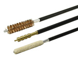 Pro-Tactical 3pc Pistol Cleaning Brush Set - 40cal