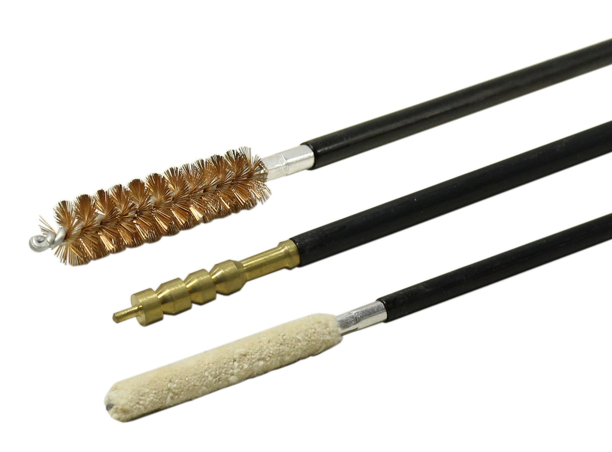 Pro-Tactical 3pc Pistol Cleaning Brush Set - 45cal
