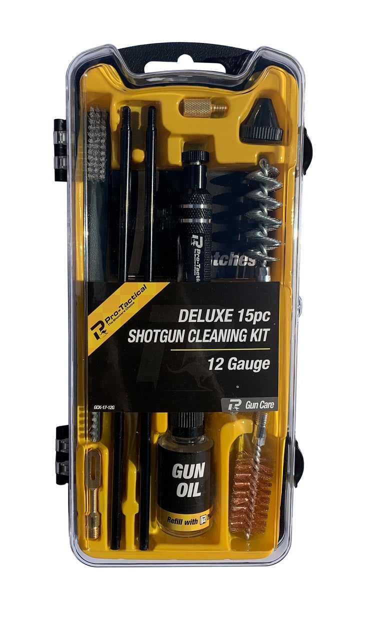 Pro-Tactical 15pc Shotgun Cleaning Kit - 12 Gauge