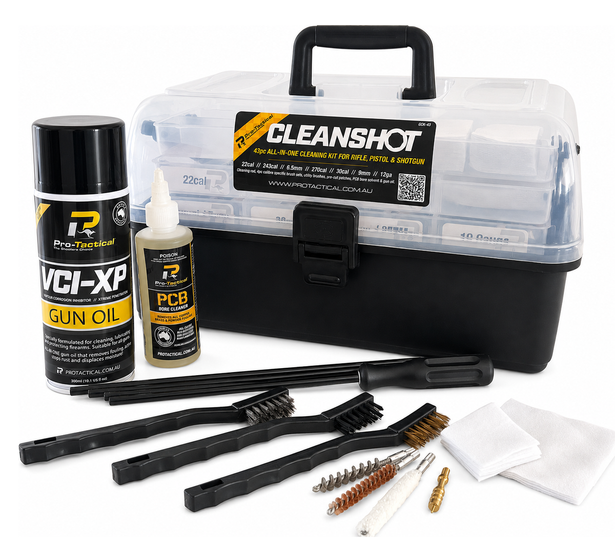 Pro-Tactical Cleanshot All-In-One Gun Cleaning Kit