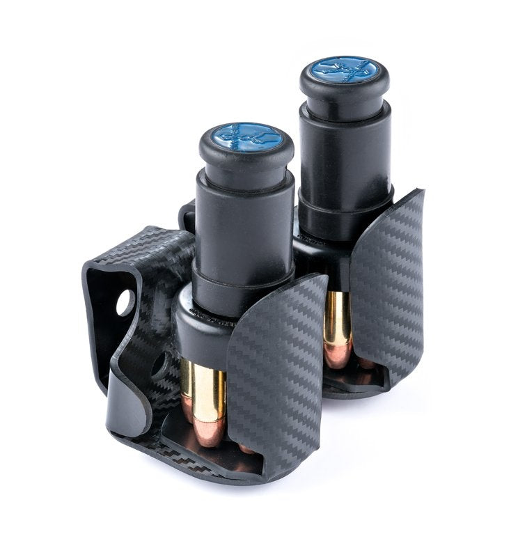 Hogue Holdall Universal Speed Loader Holder Carbon Fibre Weave