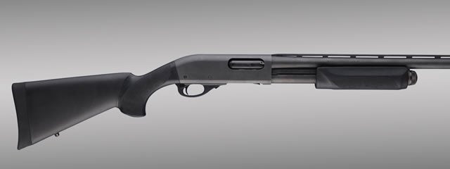 Hogue Remington 870 12 Gauge OverMolded Shotgun Stock kit with forend