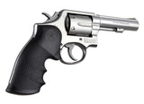 Hogue S&W K or L Frame Square Butt Rubber Monogrip Black