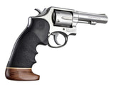 Hogue K or L Sq. Butt Rubber Monogrip W/Wood Big Butt