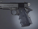 Hogue Para Ordnance P-12 Rubber Grip with Finger Grooves Black