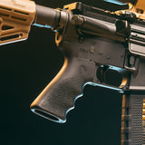 Hogue AR-15/M-16 Rubber Grip Beavertail with Finger Grooves