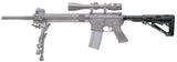 Hogue AR-15/M-16 OverMolded Collapsible Buttstock Assembly (Inc. Mil-Spec Buffer Tube & Hardware) - Black