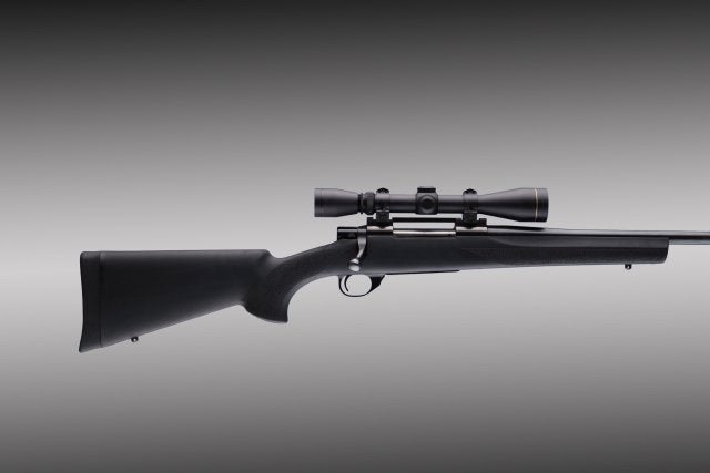 Hogue Howa 1500/Weatherby Long Action Standard Barrel Full Bed Block Black
