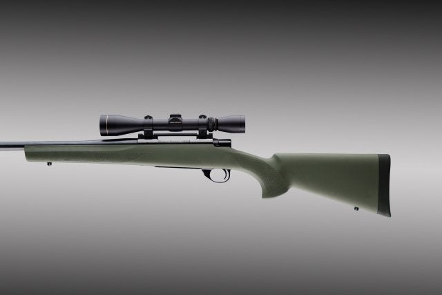Hogue Howa 1500/Weatherby Long Action Heavy/Varmint Barrel Full Bed Block OD Green